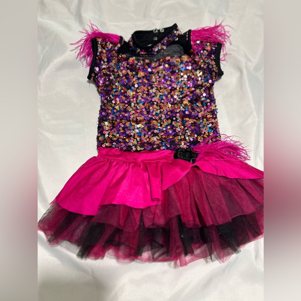 Weissman Sequins Dance dress Size Medium child